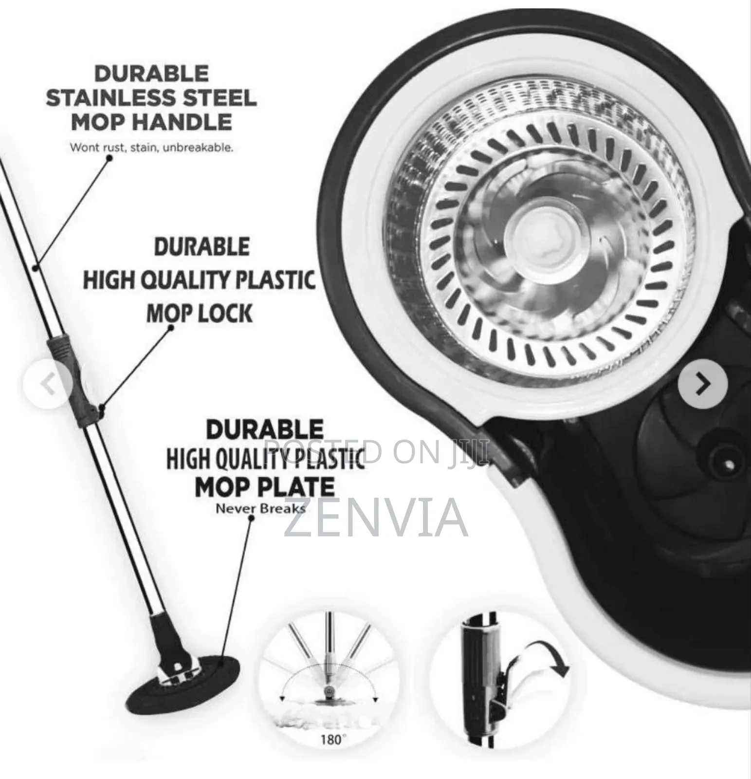 Spin Mop 360° Microfiber Mop | Free Delivery|