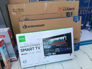 Syinix Smart Tv 43, ,Andraid Frameless New