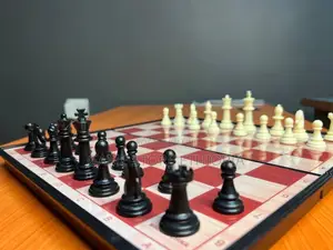 Magnetic Chessboard Checkers Backgammon ማግኔቲክ ቼዝቦርድ