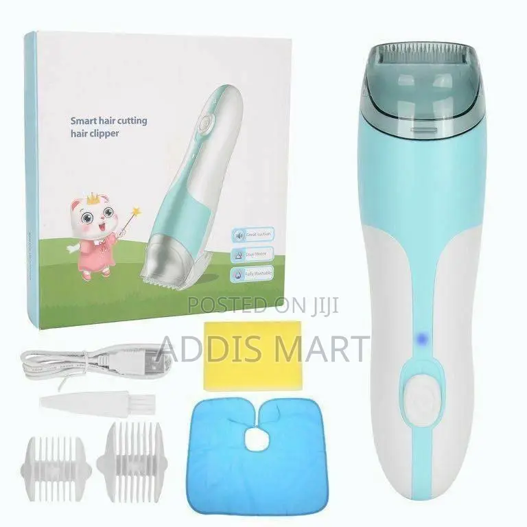 Baby Kid Electric የልጆች ፀጉር መቁረጫ ሁሉንም ነገር አሞልቶ የያዘ