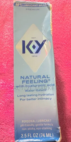 K-Y Natural Feelings Water_based Lubricant 74g