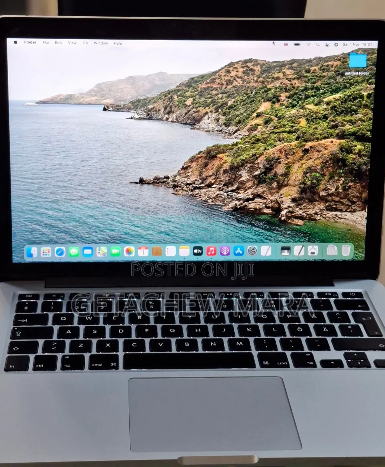 New Laptop Apple MacBook Pro 2014 8GB Intel Core I7 SSD 256GB