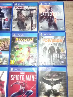 Playstation 4 Cd Slightly Used