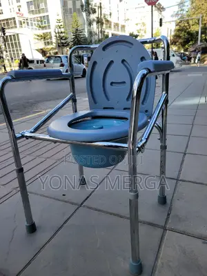 Toilet Chair凸፦Toilet Seat Commode乳曲fits Most Liner Height Adjustable