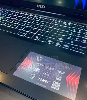 New Laptop MSI Crosshair 15 16GB Intel Core I7 SSD 1T