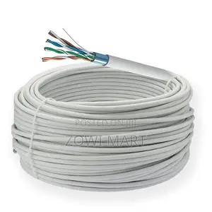ክሪምፕ ያልተደረገ 1m የcat 6 Lan ኢንተርኔት ኬብል