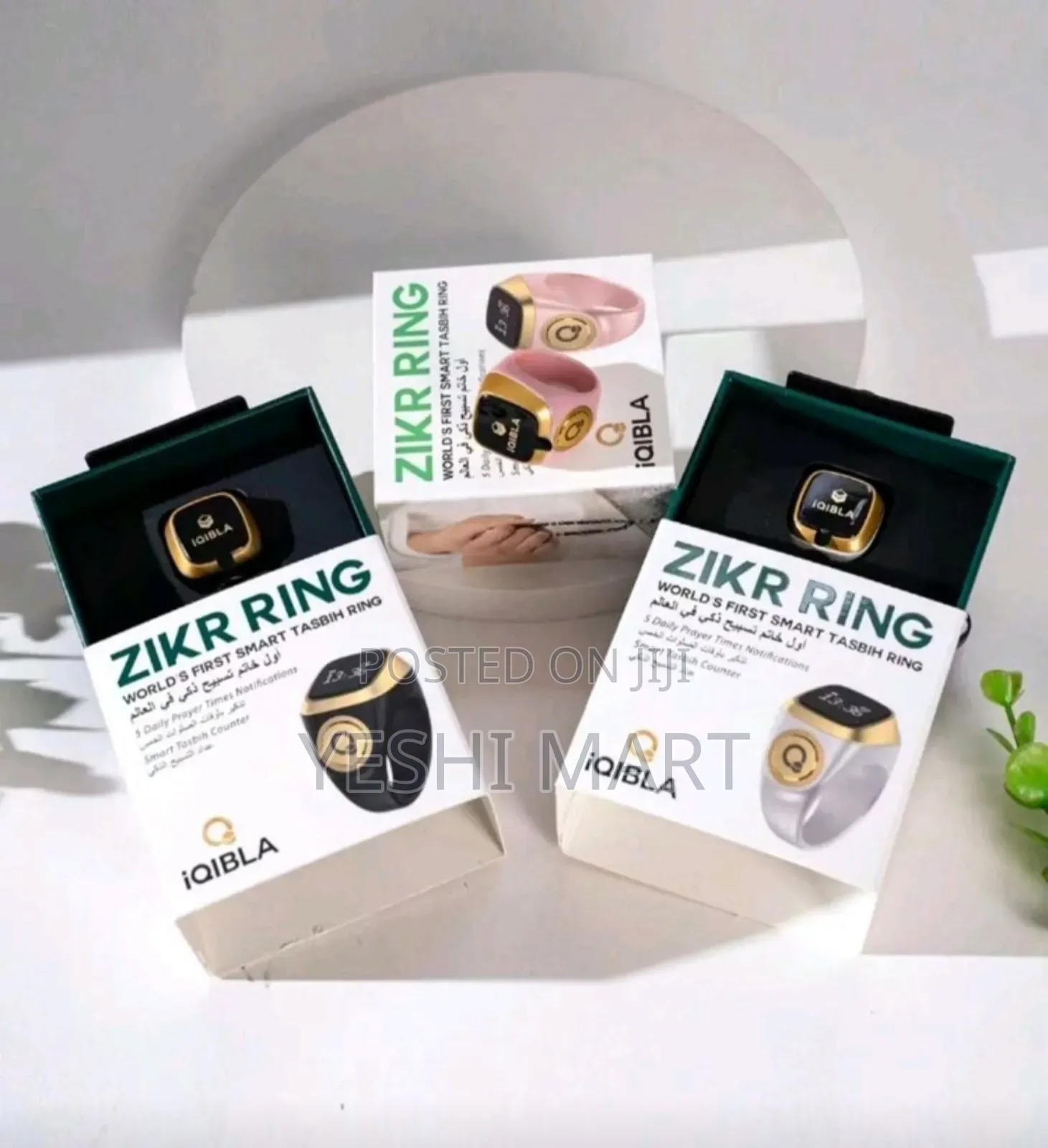 Fashionable Smart Prayer Ring, Counting Ring, Tasbih