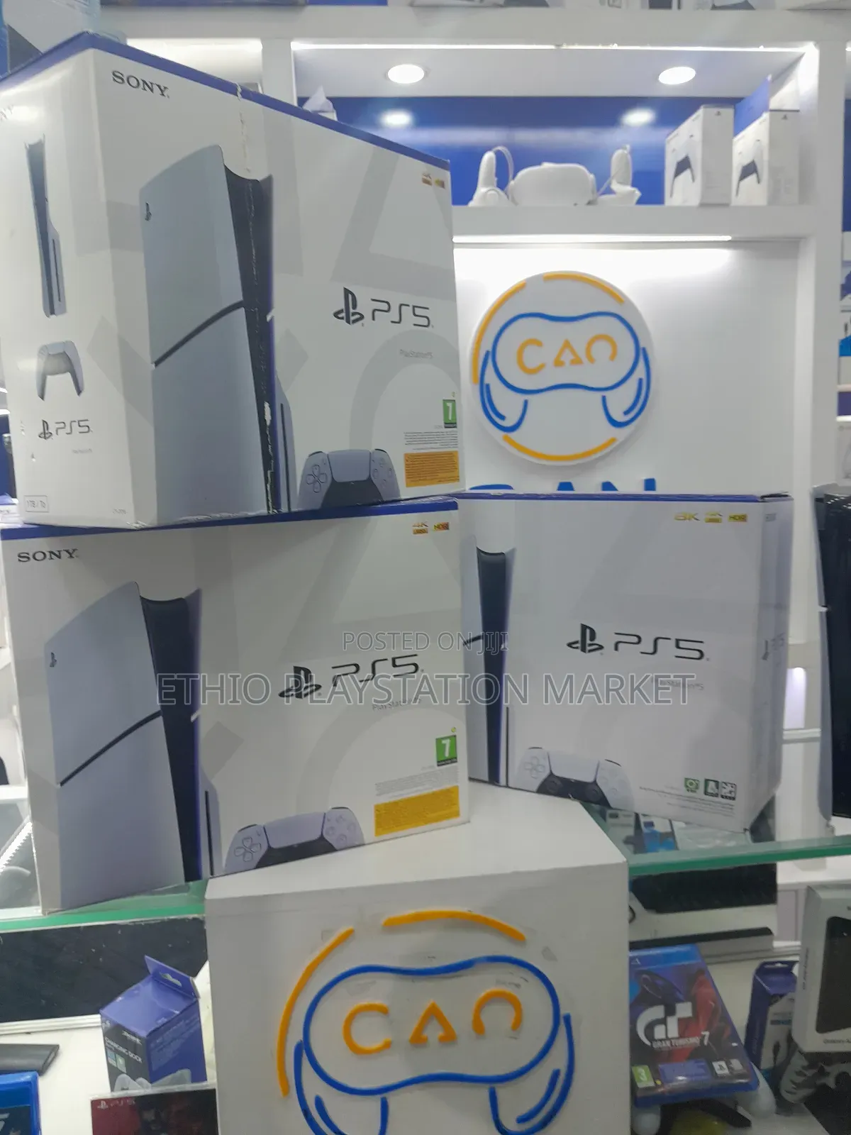 Playstation 5 Slim ባለፈው ለጠየቃቹኝ በብዛት አሪፍ እቃ አስገብተናል