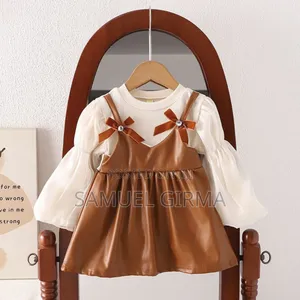 Mk- 0507 Babygirl Spring Dresses Size: 1-4 Years