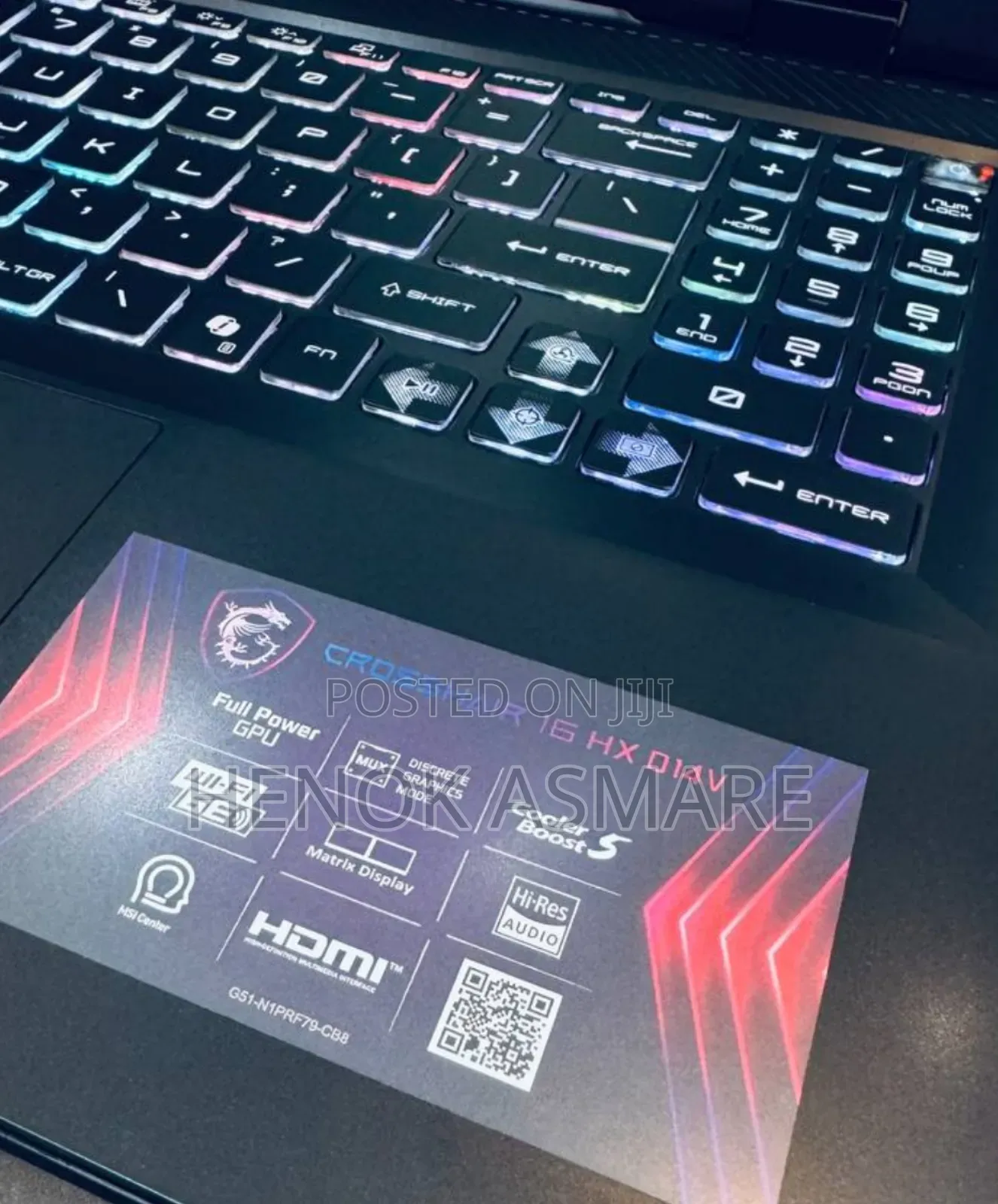 New Laptop MSI CR61 3M 16GB Intel Core I7 SSD 1T