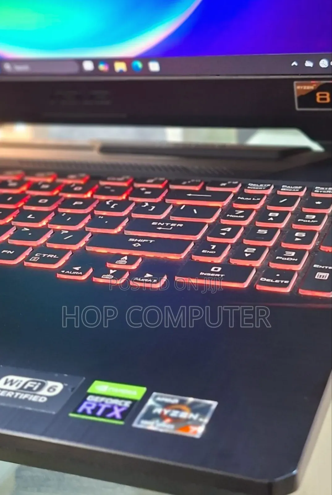 New Laptop Asus TUF Gaming A15 16GB AMD Ryzen 7 SSD 512GB