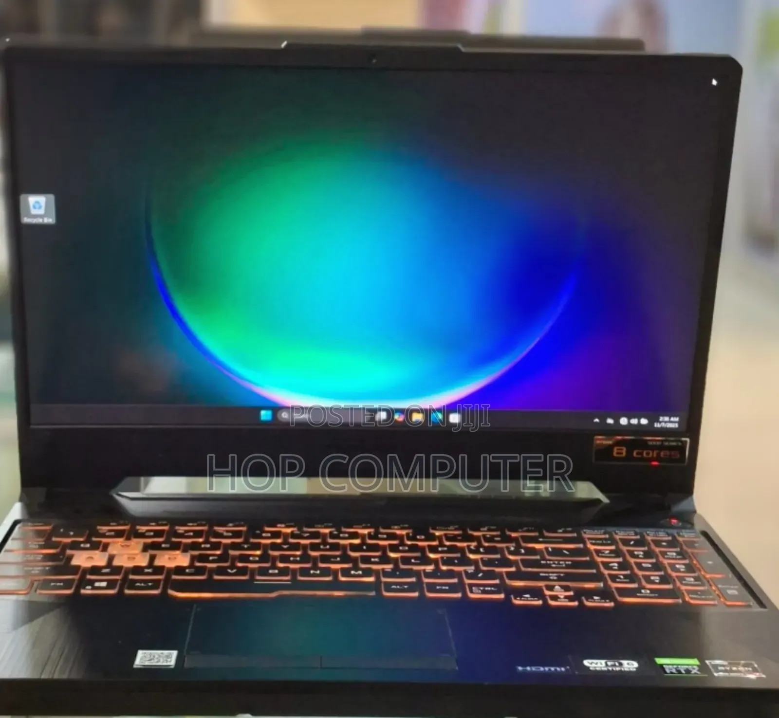 New Laptop Asus TUF Gaming A15 16GB AMD Ryzen 7 SSD 512GB