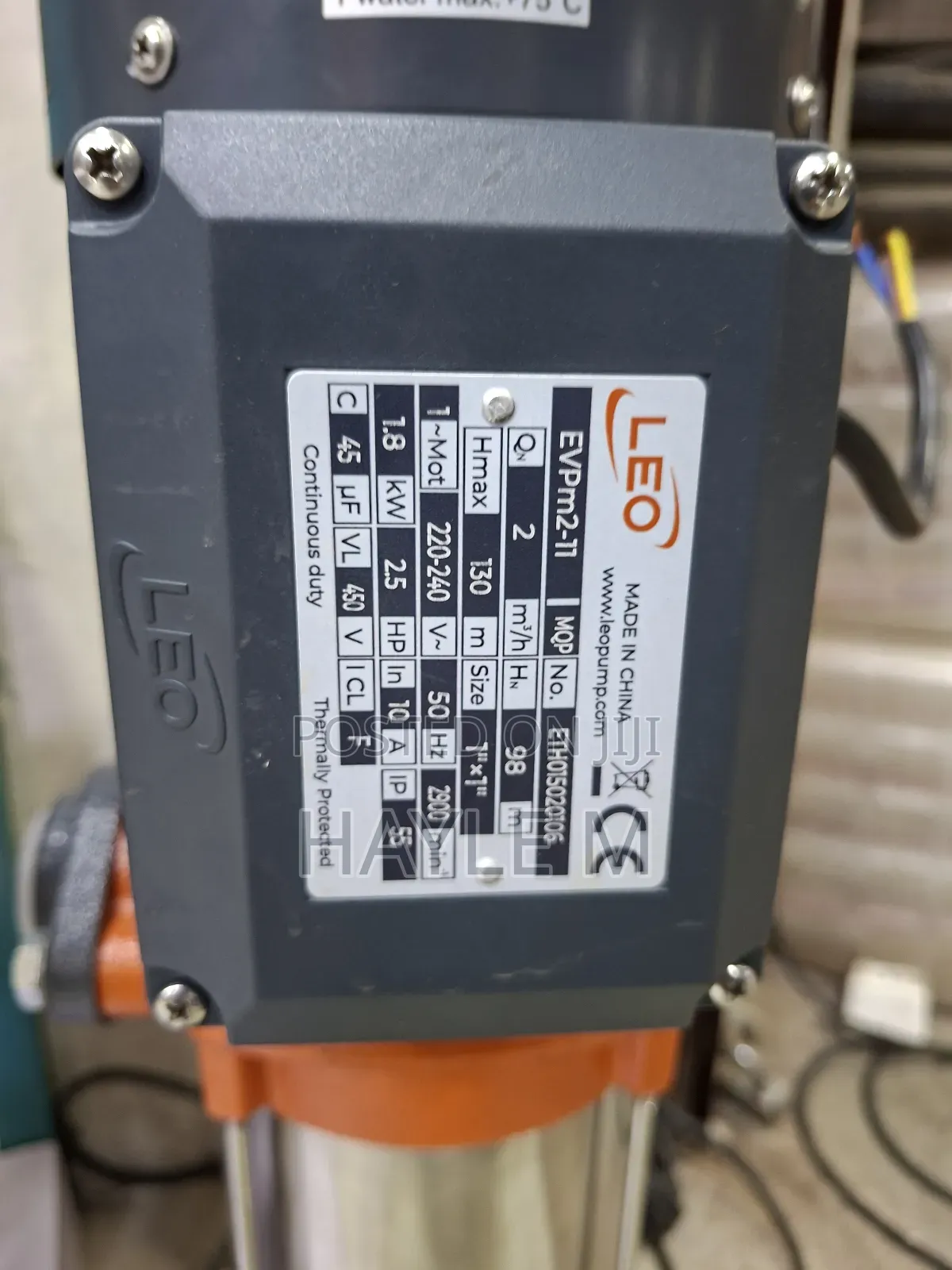 Leo Vertical Pump