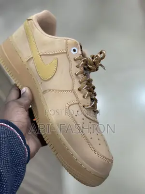 Nike Air Force Custom Brown