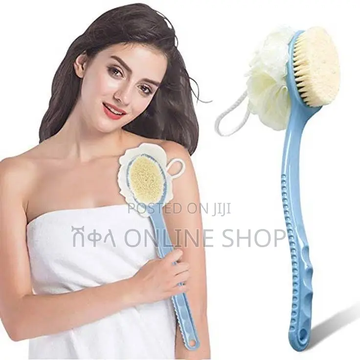 2in1 Long Hundled Bath Brush