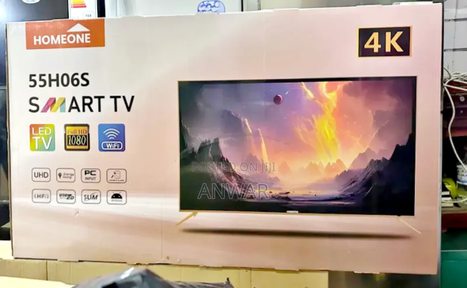 Home One 55" Smart Tv