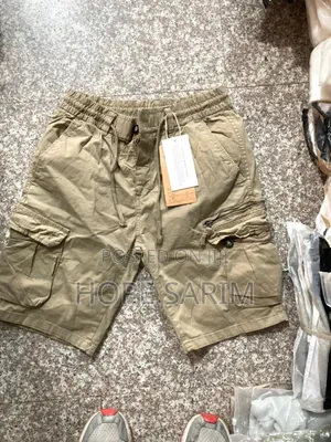 Khaki Short ቁምጣ Cargo