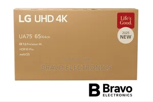 Lg 65” Uhd 2025 – Hdr10, Super Sharp Next-Gen Smart Tv!