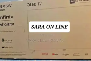¤■Infinix 55" Qled Tv Single Screen 10year Warranty Free Delivery
