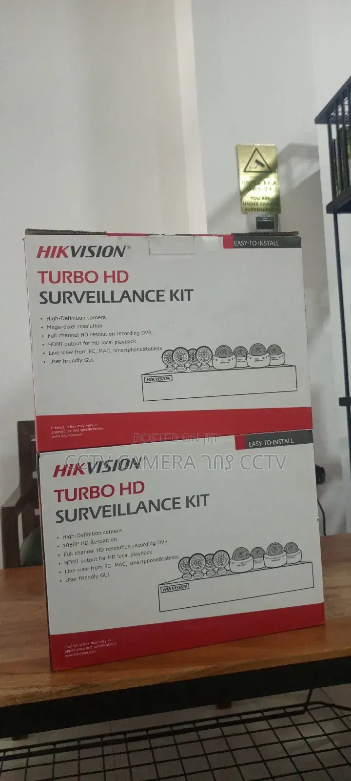 Hikvision Turbo Survveillance Camera 8ch Kit