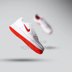 New Nike Air Force 1 White Red