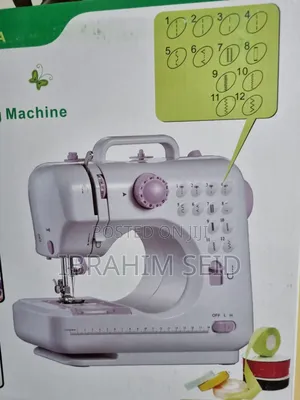 Mini Portable Home Sewing Machine With Foot Pedal, Overlock