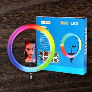 14 Inch RGB Led Ring Light - Perfect Glow for Every Scene