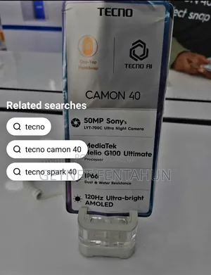 New Tecno Camon 40 Pro 4G 256 GB Bronze