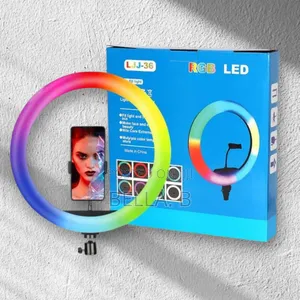 14 Inch RGB Led Ring Light - Content Creator’S Best Friend