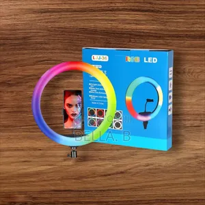 14 Inch RGB Led Ring Light - Glow in Every Color
