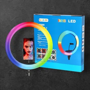 14 Inch RGB Led Ring Light - Live Stream Ready