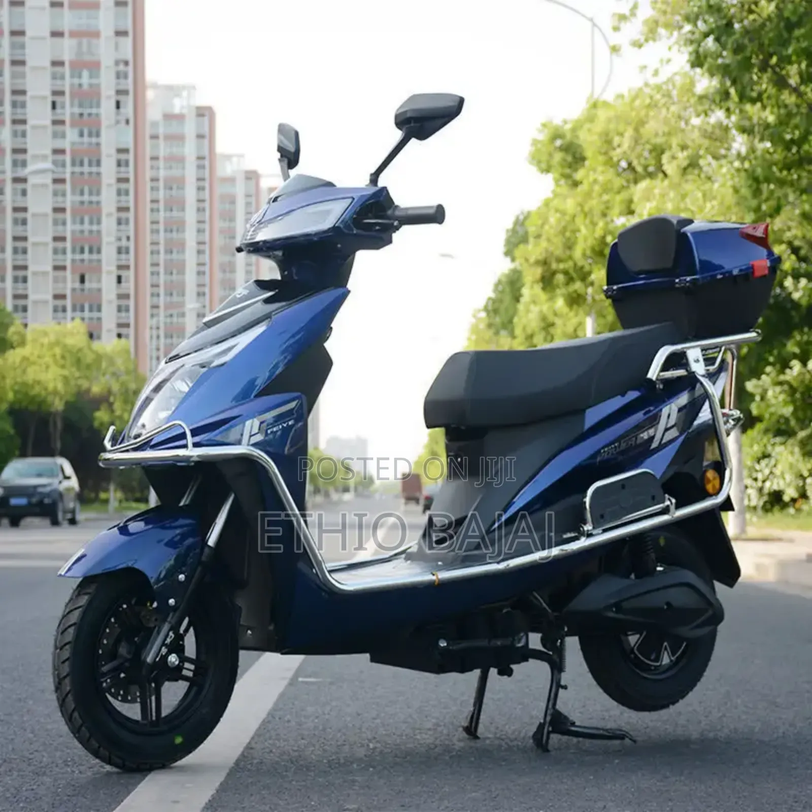 New Motorcycle 2024 White