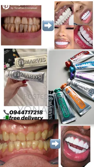 Marvis Teeth Whitening Mint ትልቁ