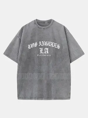 Custom Gray Tee – Soft Fabric • Long-Lasting Print