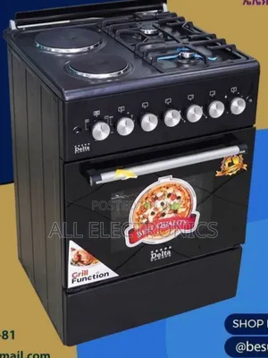 2 Gas 2 Electric Oven