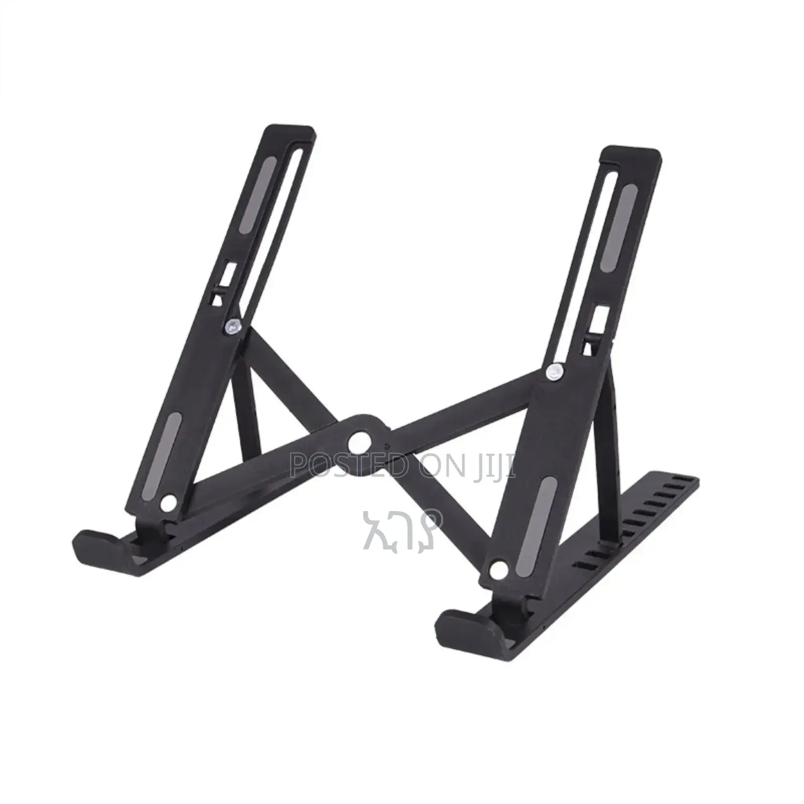 Aluminium Laptop Stand Flexible Silver Black