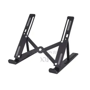 Aluminium Laptop Stand Flexible Silver Black