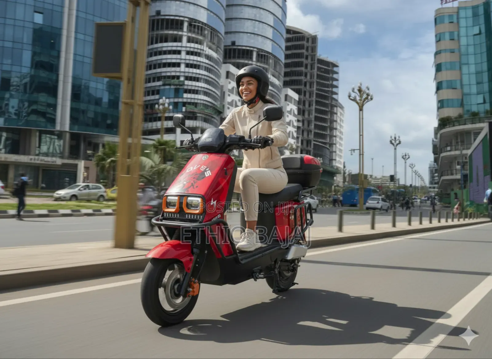 New Motorcycle 2024 Red