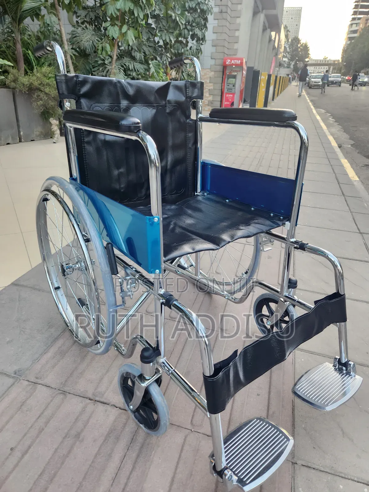Foldable Wheelchair夊你wheelchair延長wheelchair Stainless Wheelchair New