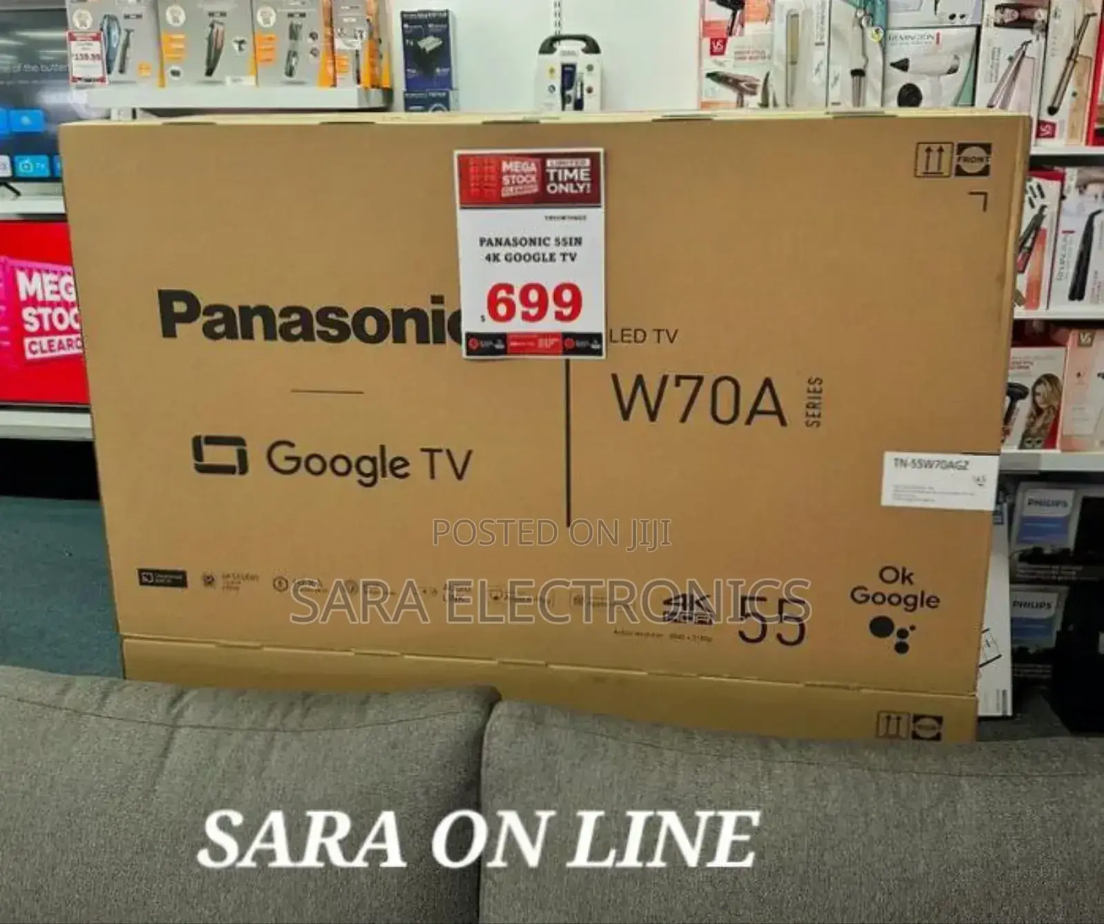 ■Panasonic 55" Google Tv ◆New Model Free Delivery 10year Warranty