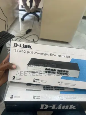 D Link 16 Port Gigabit Switch