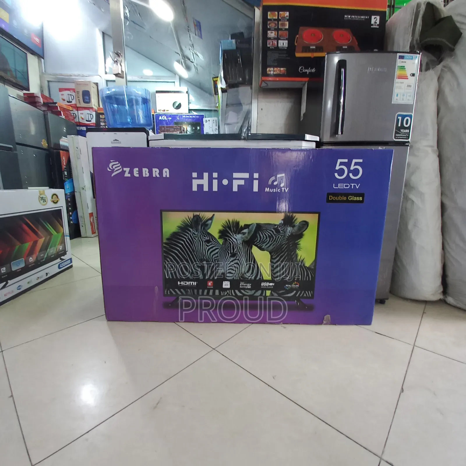 Zebra 55 Inch Smart Tv