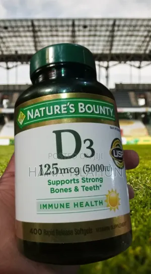 Nature's Bounty Vitamin D3 Supplements