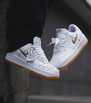 Nike Air Force University Gold Shoes
