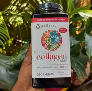 Youtheory Collagen + Biotin Dietary Supplements
