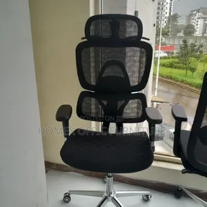 High-Back Ergonomic Managerial Office Chair