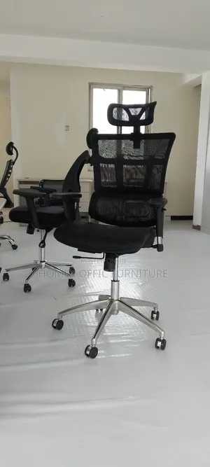 Luxury Ergonomic Manager Chair – Mesh Back Headrest