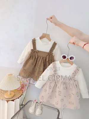 Mk- 0707 Babygirl Spring Dresses Size: 1-4 Years