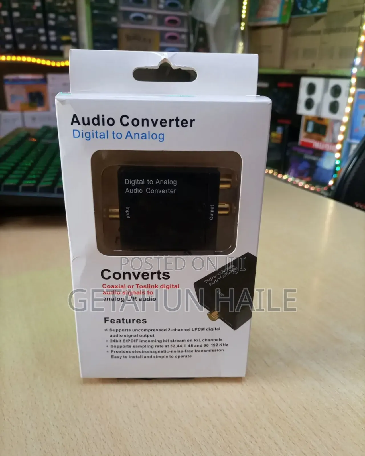 Digital to Analog Audio Converter