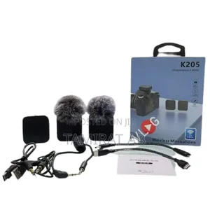 Wireless Dual Microphone Noise Reduction => Type-C+iPhone+Cameras